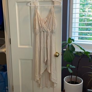 Lush off white dress size medium